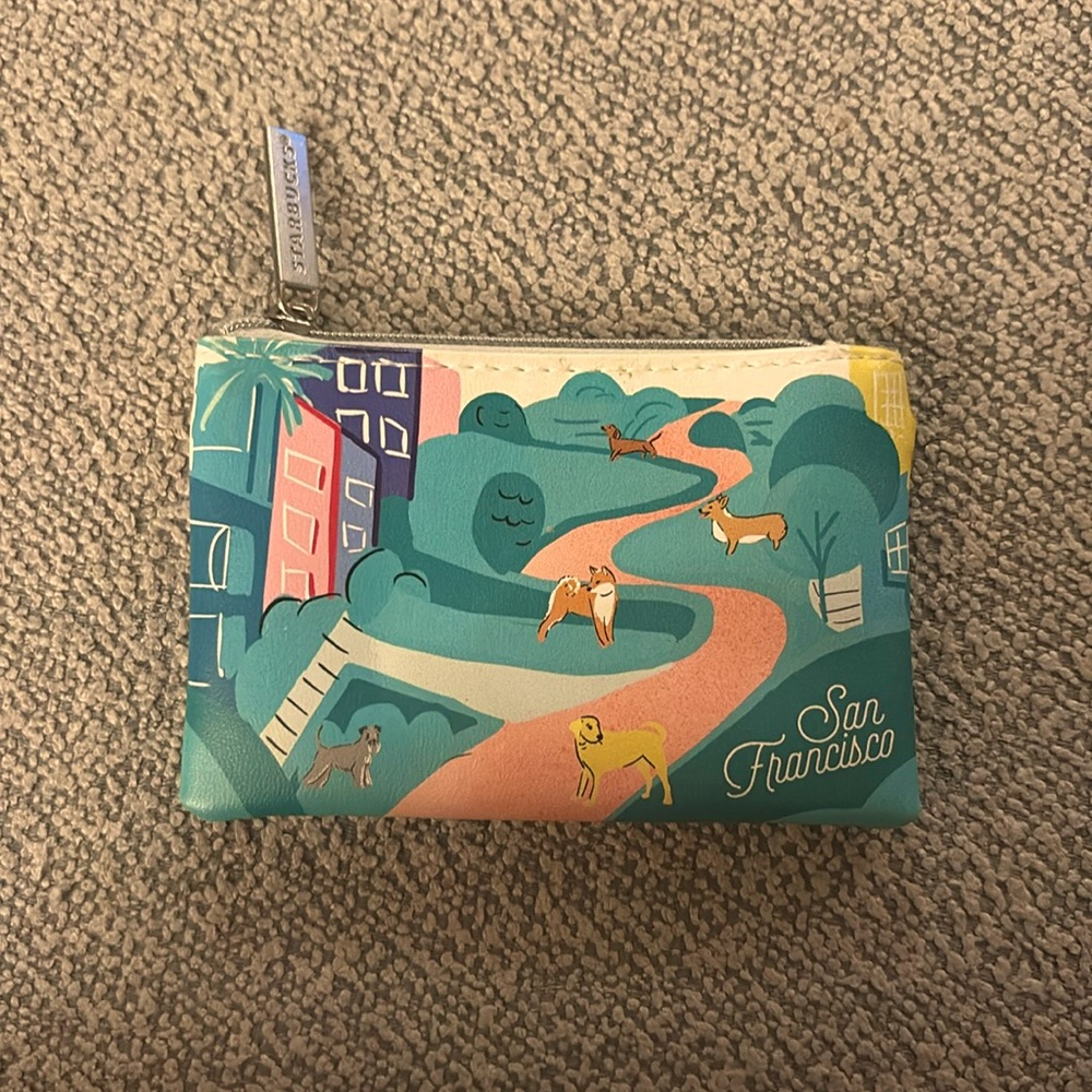 Starbucks Dogs in San Francisco Card Case